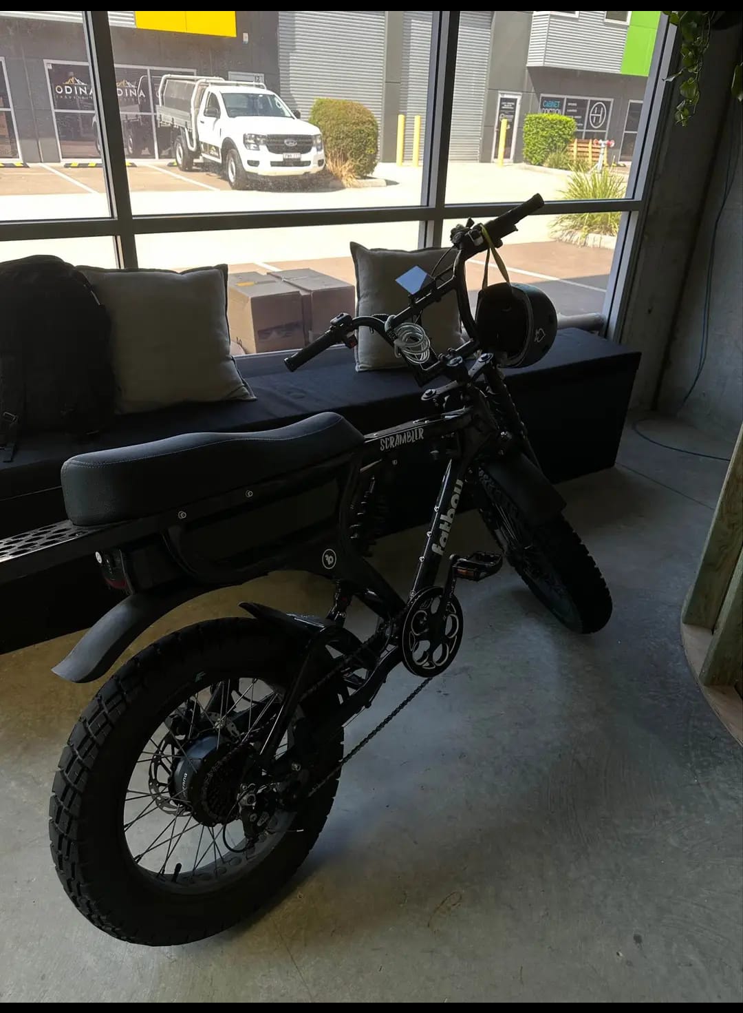 Fatboy scrambler-style-e bike