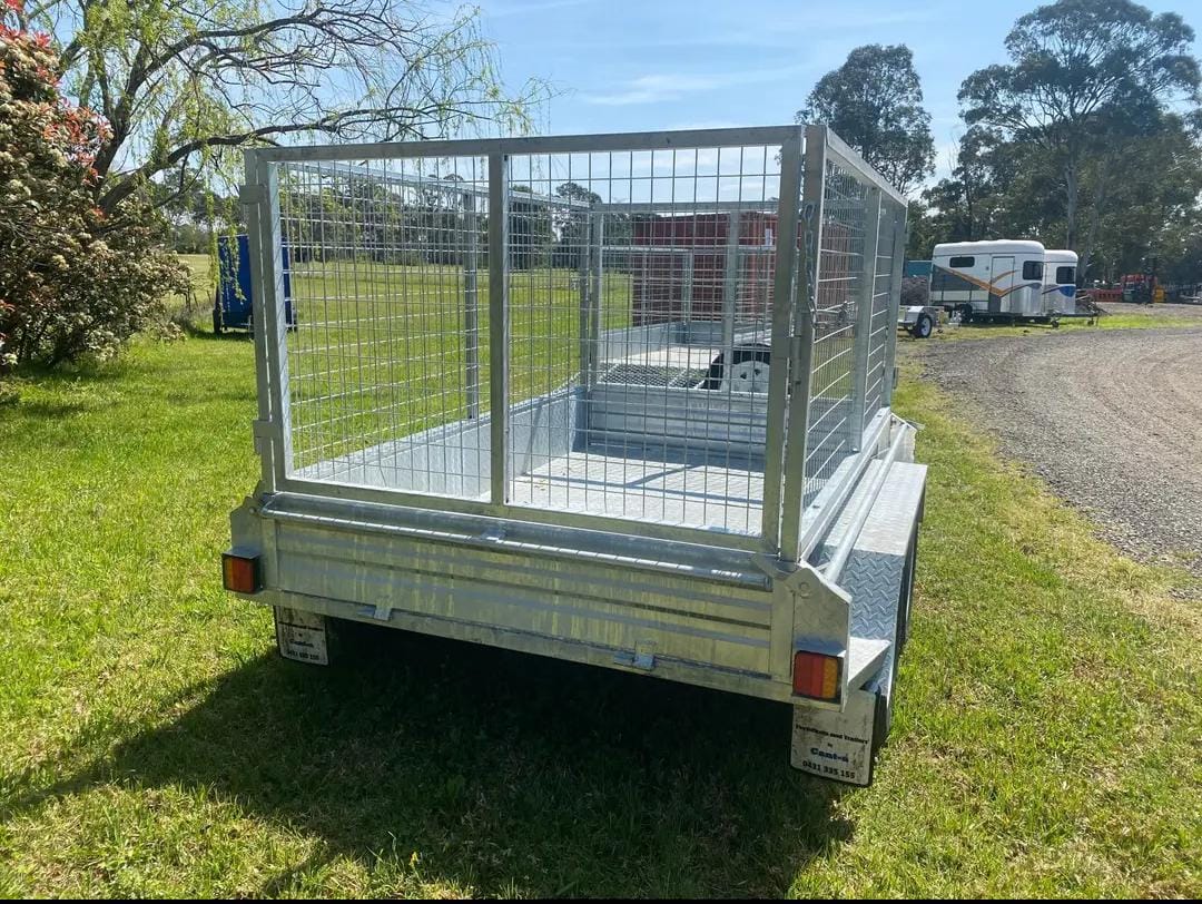 Galvanised Box Trailer
